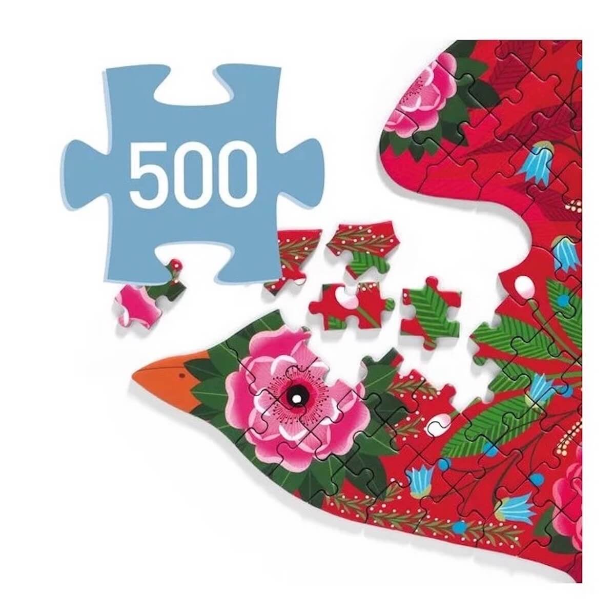 PUZZ'ART Bird 500pcs Djeco