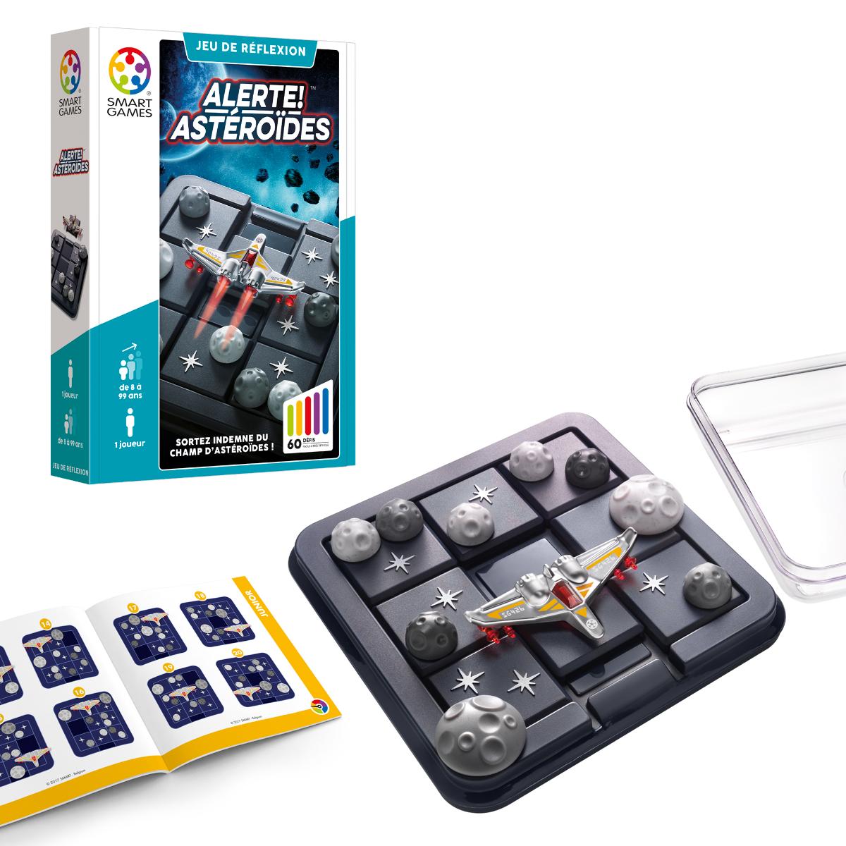 Puzzle 1 joueur COMPACT Évasion d'Astéroïde Smartgames