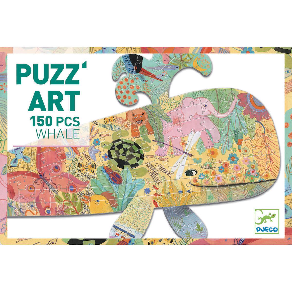 Puzzle 150pcs Whale Djeco