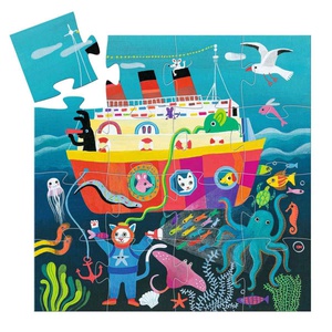Puzzle 16pcs La croisière des amis Djeco
