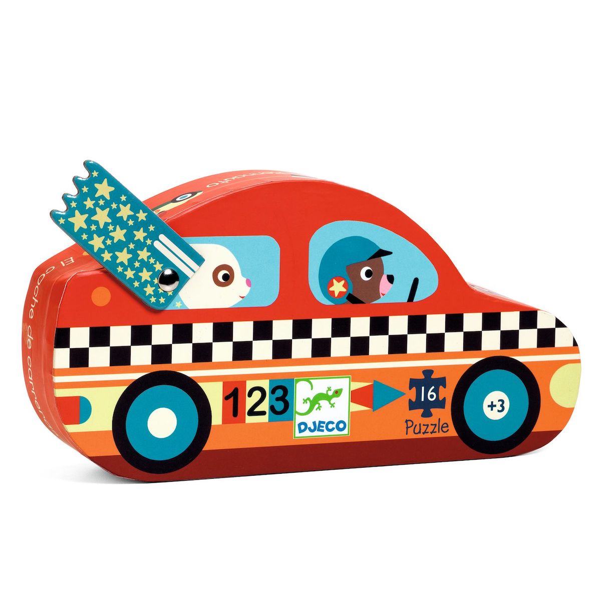 Puzzle 16pcs LE BOLIDE Djeco