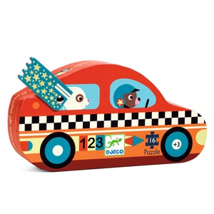 Puzzle 16pcs LE BOLIDE Djeco
