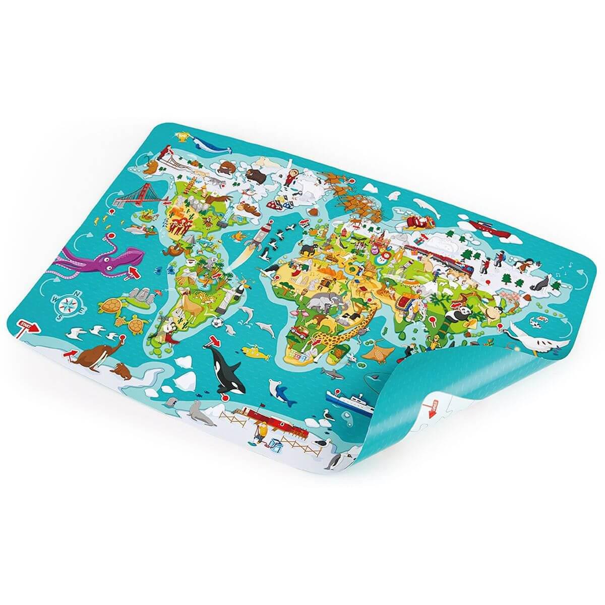 Puzzle 2-in-1 WORLD TOUR Hape