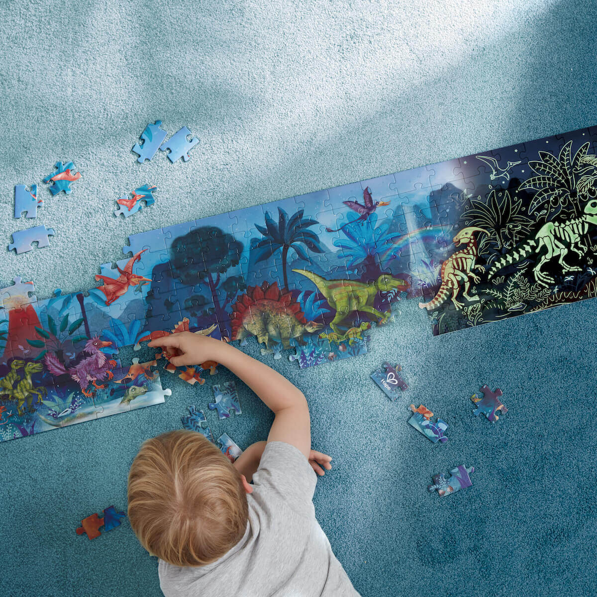 Puzzle 200pc DINOSAURS Hape