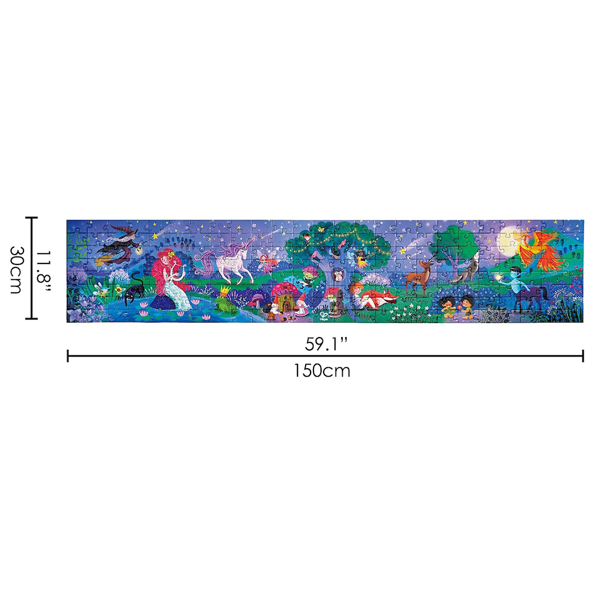 Puzzle 200pc MAGIC FOREST Hape
