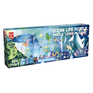 Puzzle 200pcs OCEAN LIFE Hape
