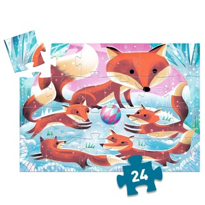 Puzzle 24pcs Ginger, petit renard Djeco