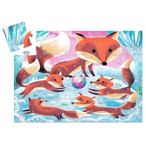 Puzzle 24pcs Ginger, petit renard Djeco