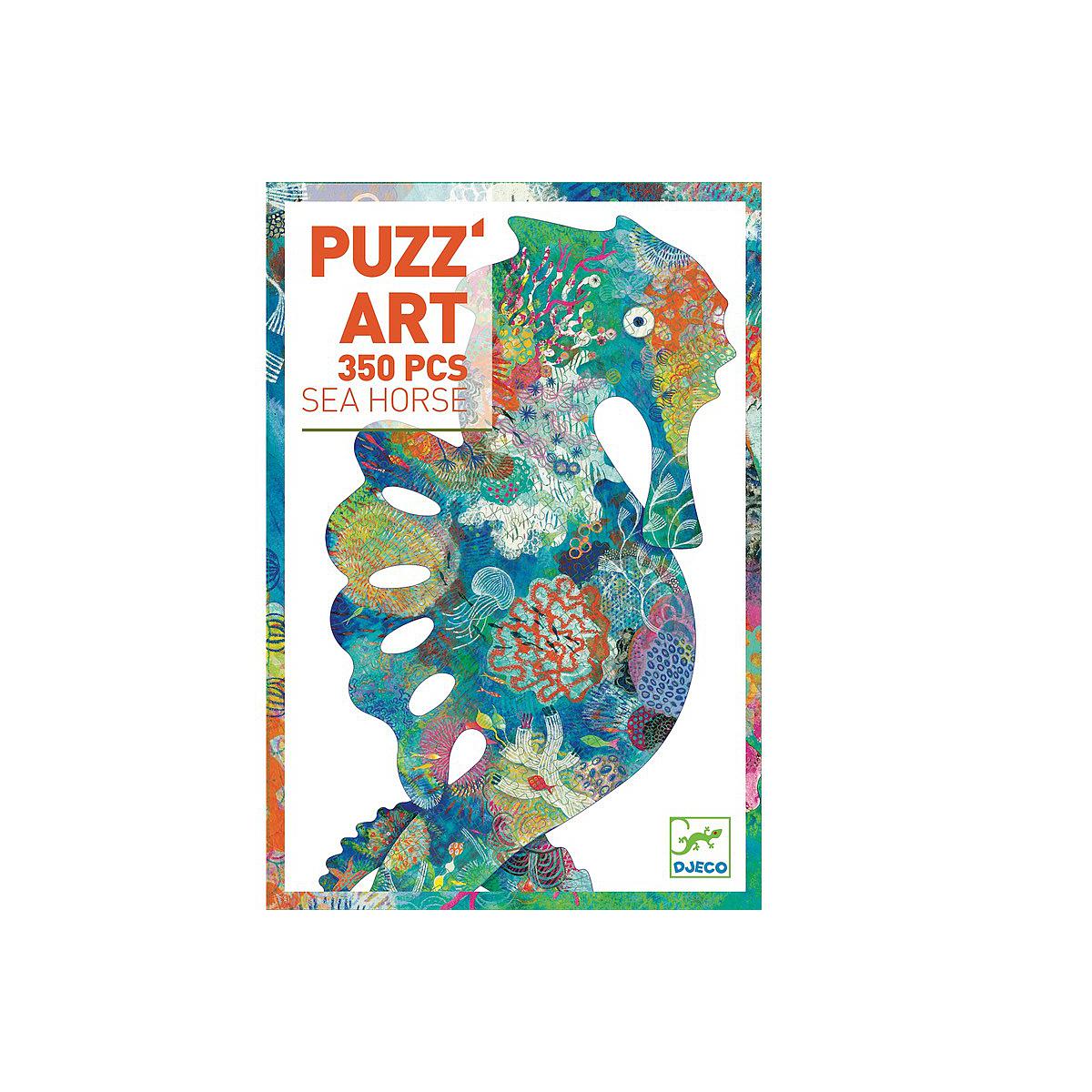 Puzzle 350pcs PUZZ'ART SEA HORSE Djeco