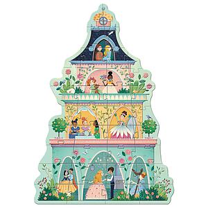 Puzzle 36pcs La tour des princesses Djeco