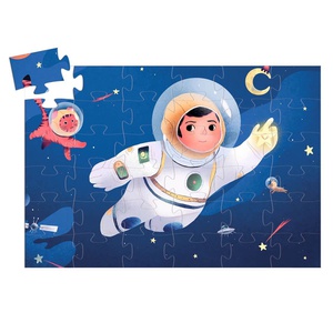 Puzzle 36pcs Un astronaute dans la lune Djeco