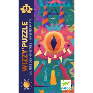 Puzzle 50pcs LA FÊTE DES MONSTRES Djeco