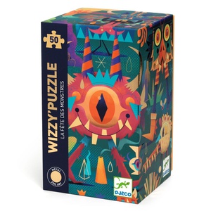 Puzzle 50pcs LA FÊTE DES MONSTRES Djeco