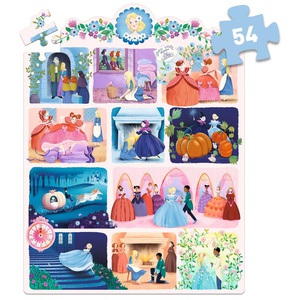 Puzzle 54pcs Cendrillon Djeco