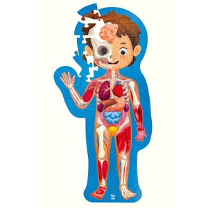 Puzzle 60pcs HUMAN BODY Hape