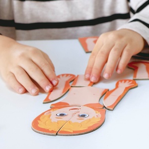 Puzzle aimanté assemble le corps humain Hape
