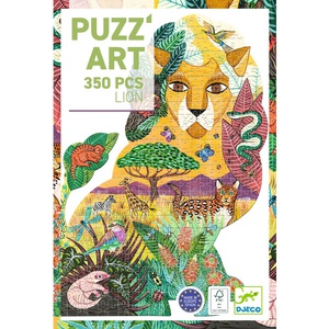 Puzzle art 350pcs Lion Djeco
