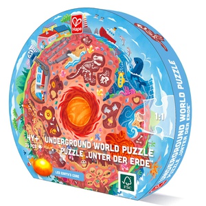 Puzzle circulaire centre de la Terre Hape
