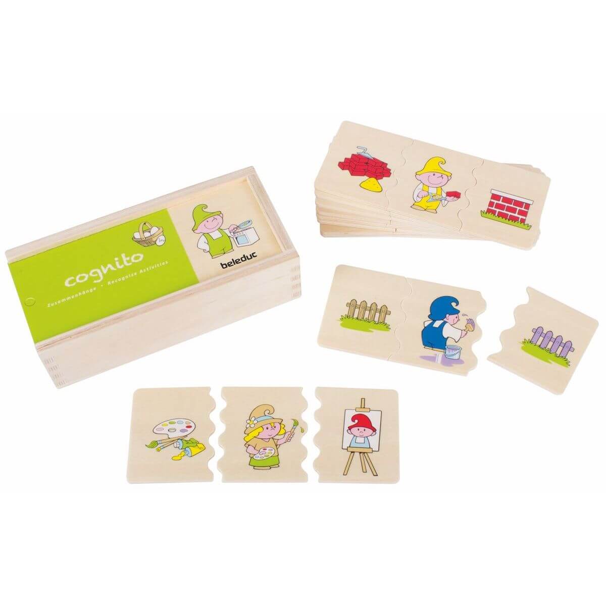 Puzzle COGNITO RECONNAÎTRE LES ACTIVITÉS Beleduc