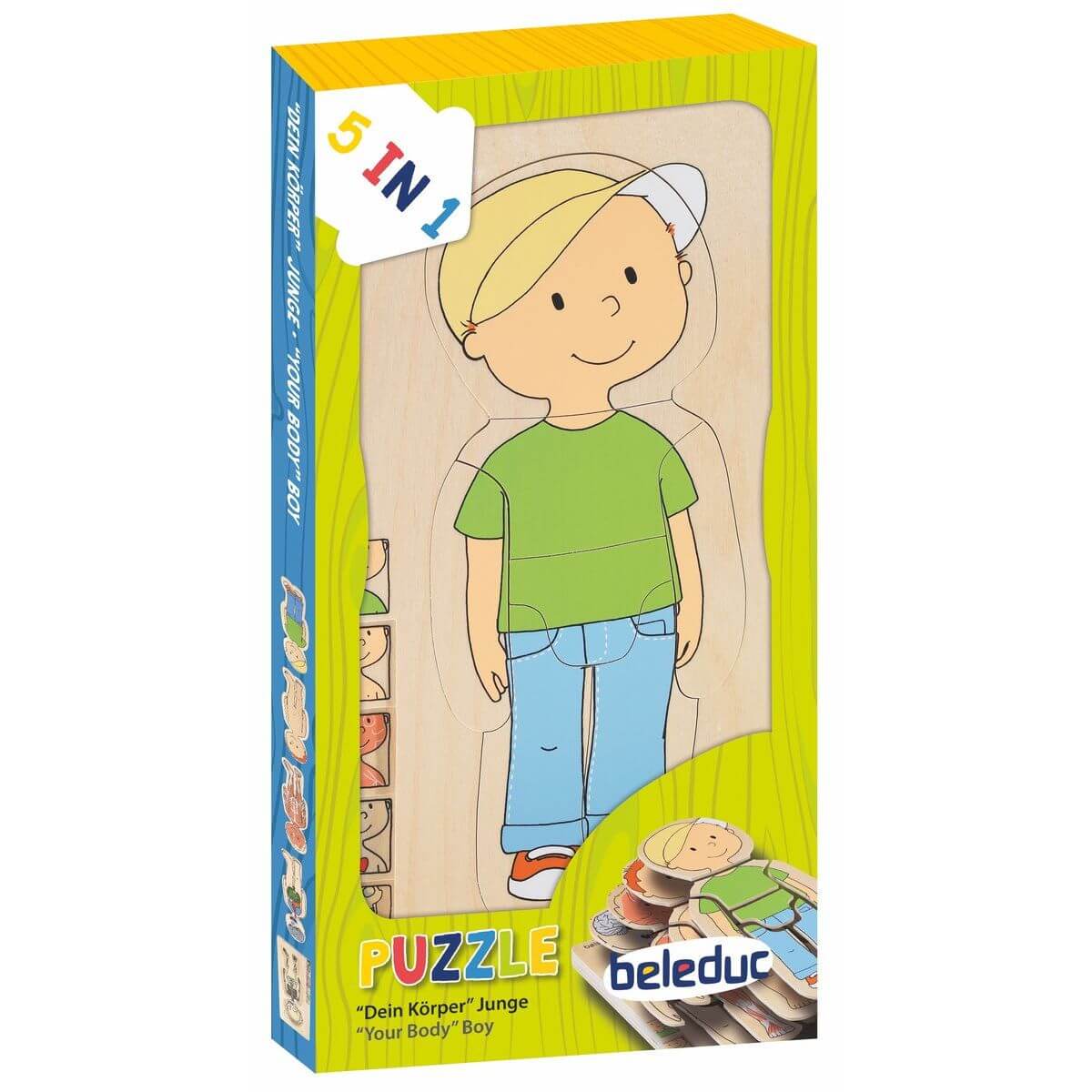 Puzzle corps Garçon Beleduc