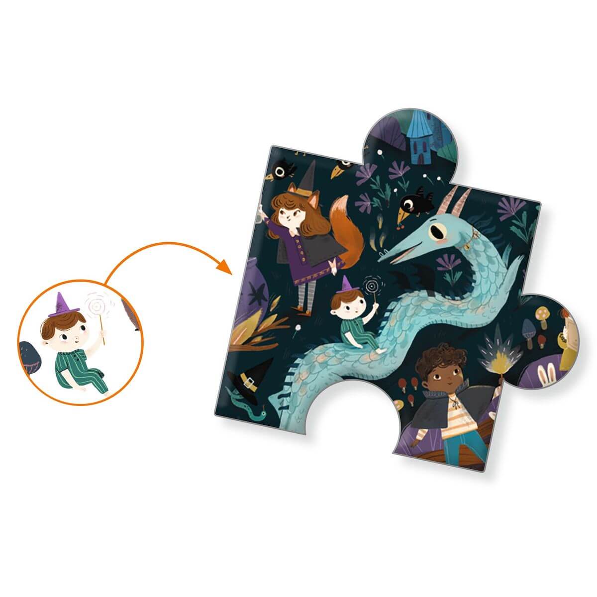 Puzzle d'observation Apprentis sorciers Djeco