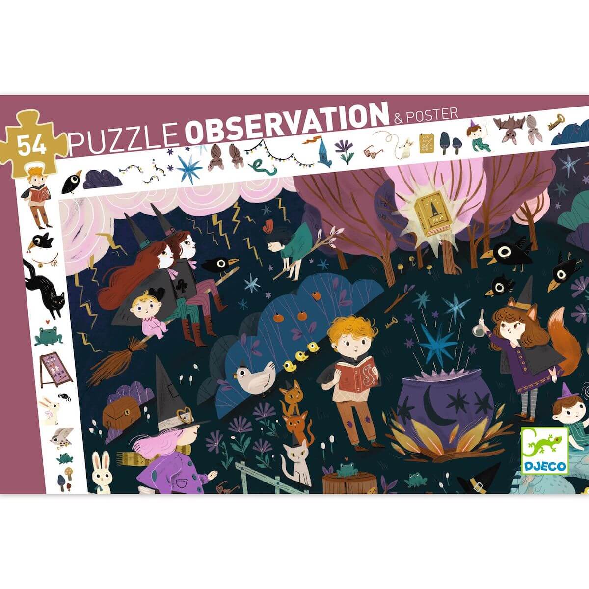 Puzzle d'observation Apprentis sorciers Djeco