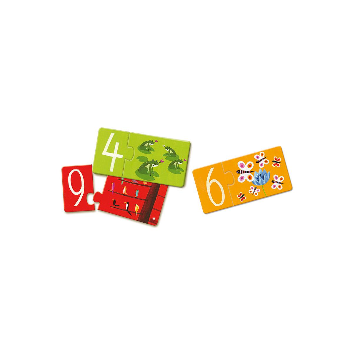 Puzzle duo CHIFFRES Djeco