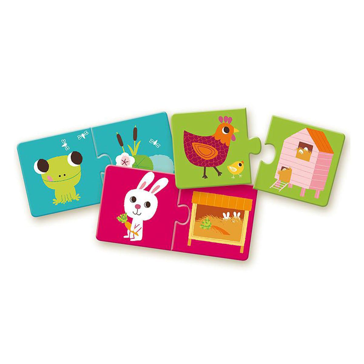 Puzzle duo HABITAT Djeco