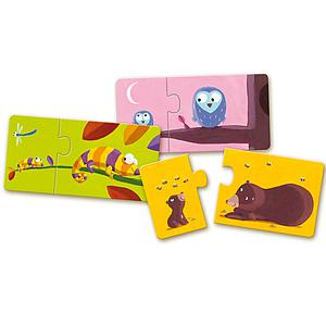 Puzzle duo MAMAN ET BÉBÉ Djeco