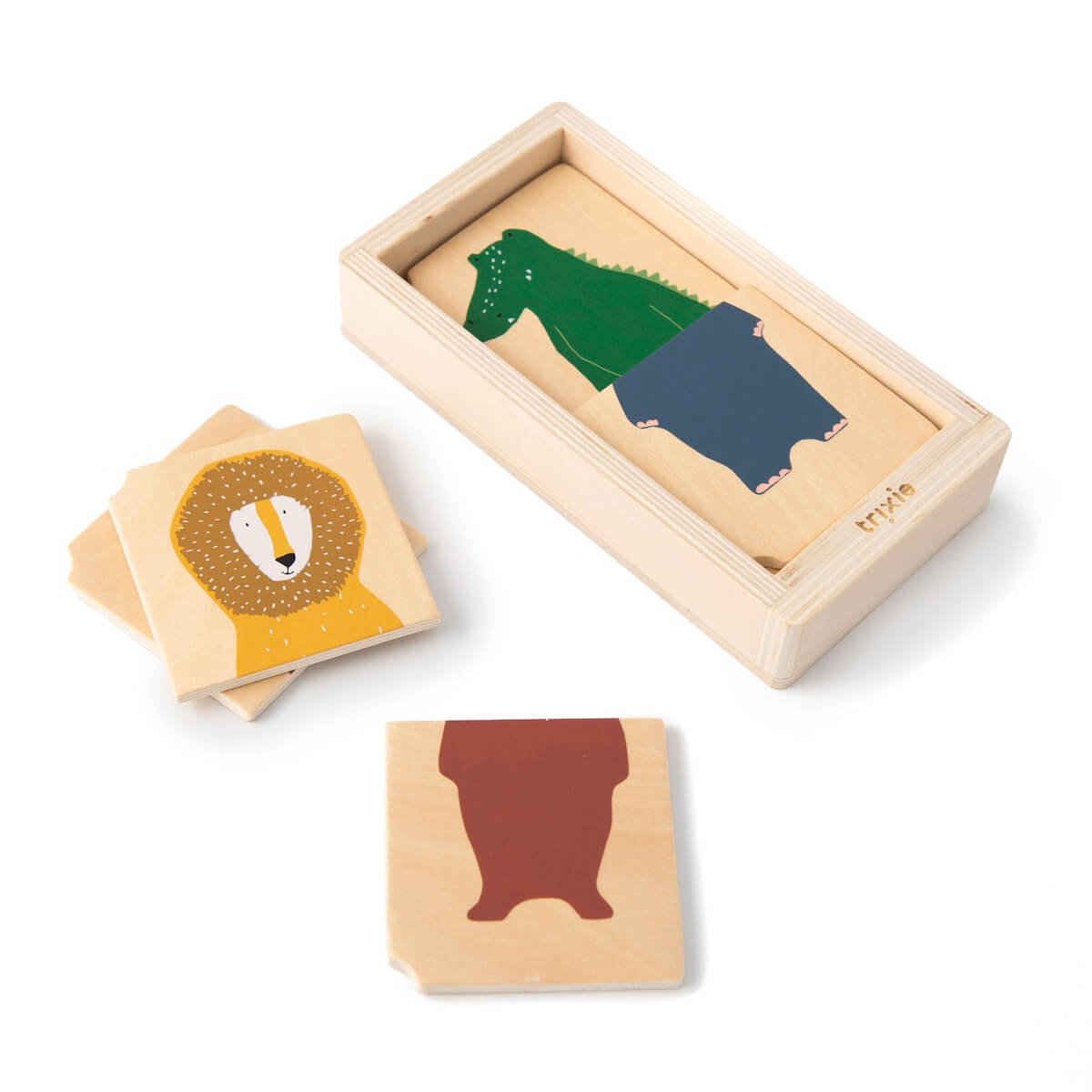 Puzzle en bois ANIMAL COMBO Trixie