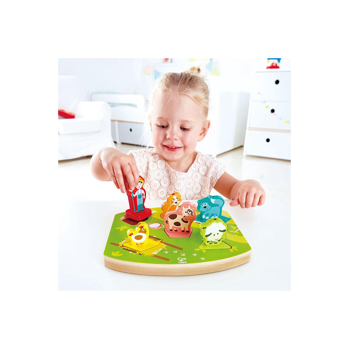 Puzzle encastrable FARMYARD Hape