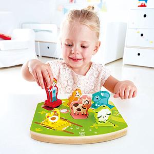 Puzzle encastrable FARMYARD Hape