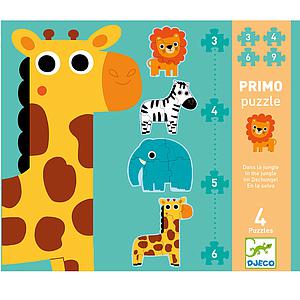 Puzzle évolutif DANS LA JUNGLE Djeco