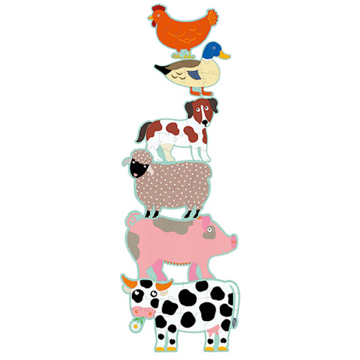 Puzzle évolutif HONORÉ ET SES AMIS Djeco