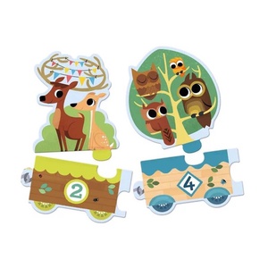 Puzzle frise Je compte Djeco