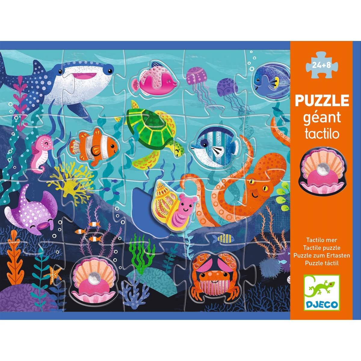 Puzzle géant Sous la mer Djeco