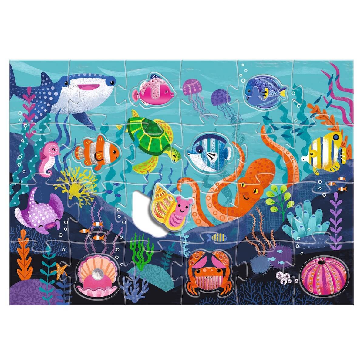 Puzzle géant Sous la mer Djeco