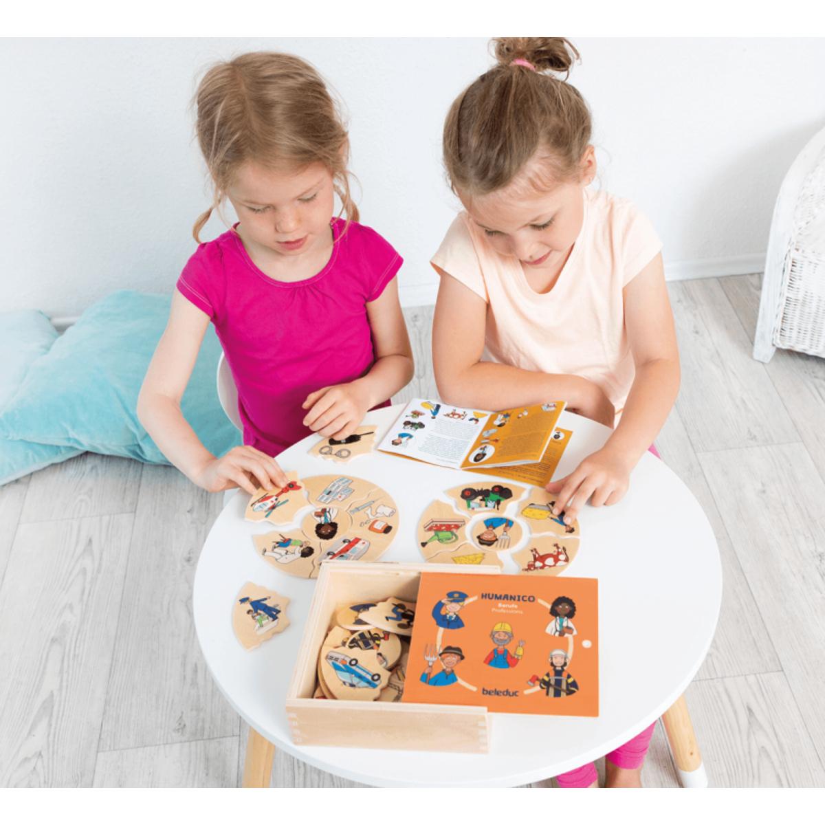 Puzzle HUMANICO Les métiers Beleduc