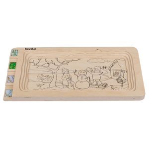 Puzzle multiniveaux 4 saisons Beleduc