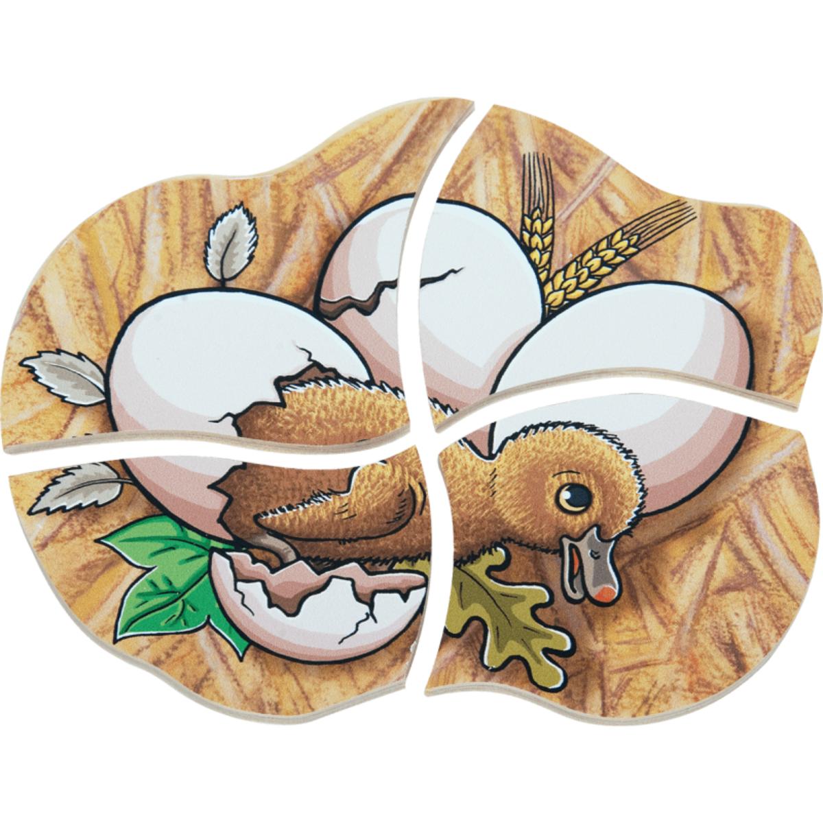 Puzzle multiniveaux Canard Beleduc