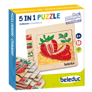 Puzzle multiniveaux Fraise Beleduc