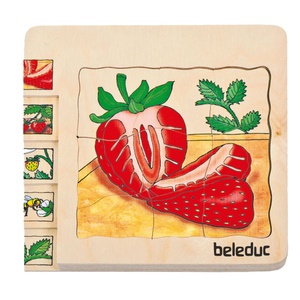 Puzzle multiniveaux Fraise Beleduc