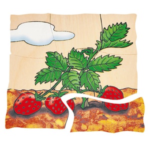 Puzzle multiniveaux Fraise Beleduc