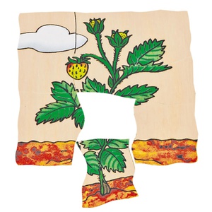 Puzzle multiniveaux Fraise Beleduc