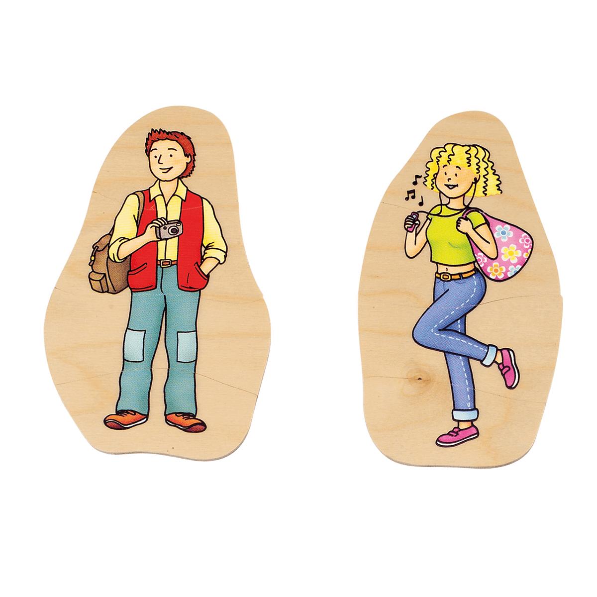 Puzzle multiniveaux Grand-mère & Grand-père Beleduc