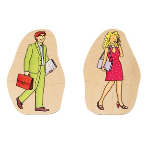 Puzzle multiniveaux Grand-mère & Grand-père Beleduc