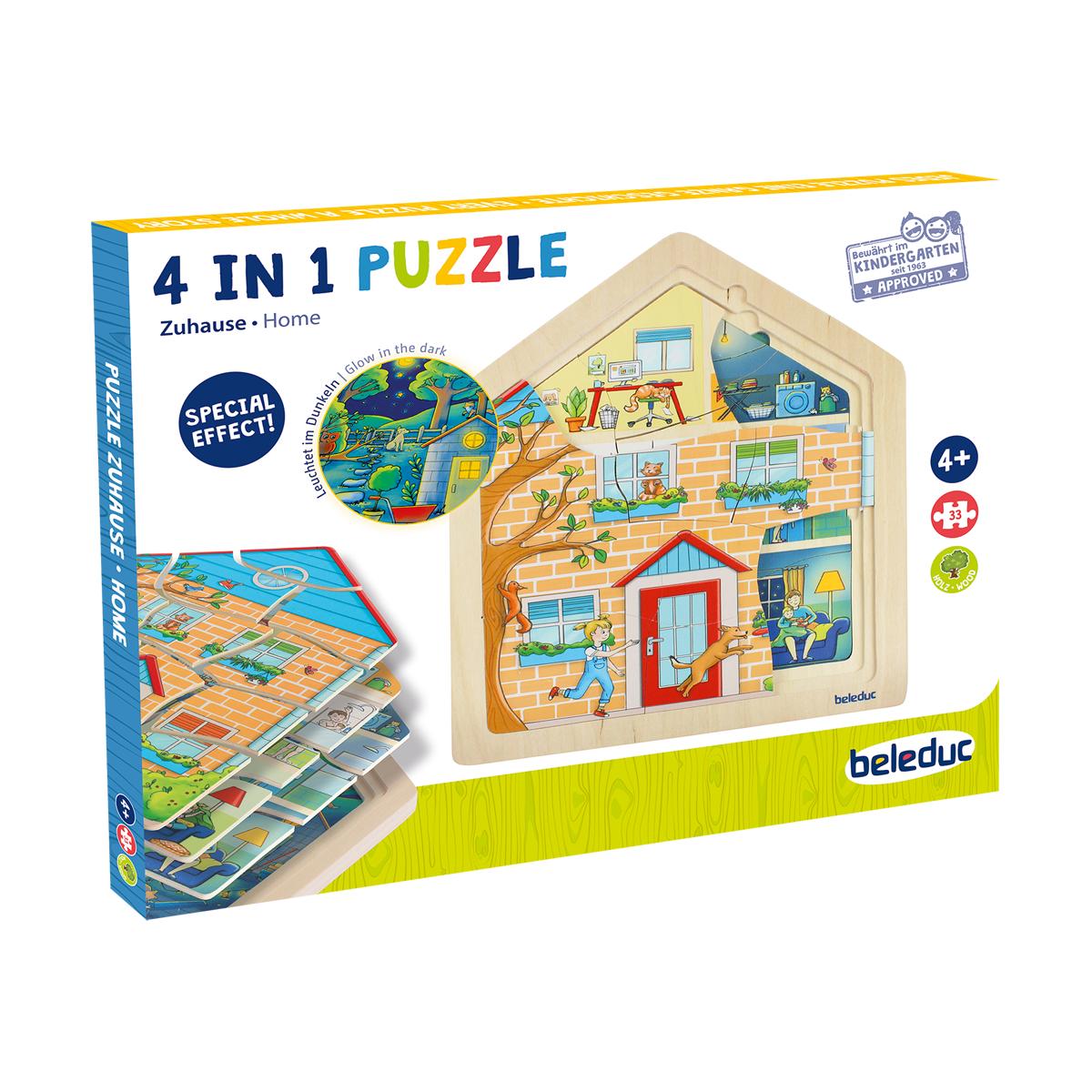 Puzzle multiniveaux Maison Beleduc