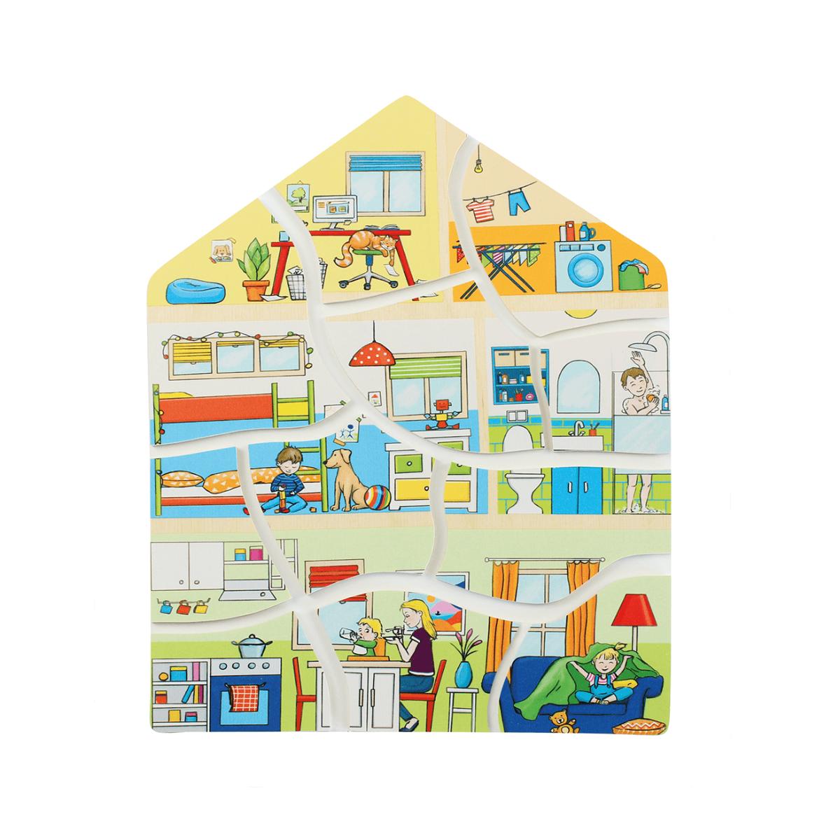 Puzzle multiniveaux Maison Beleduc