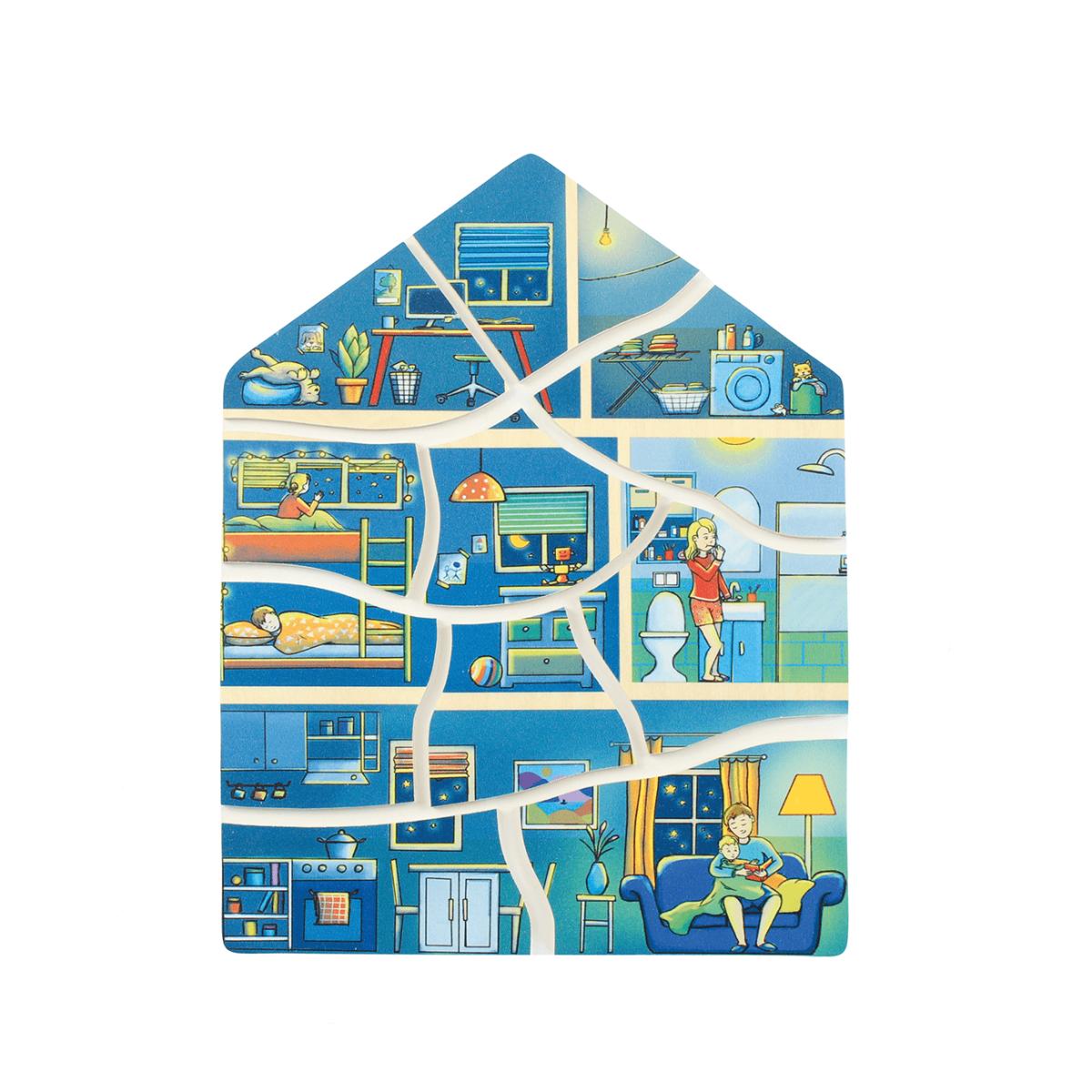 Puzzle multiniveaux Maison Beleduc