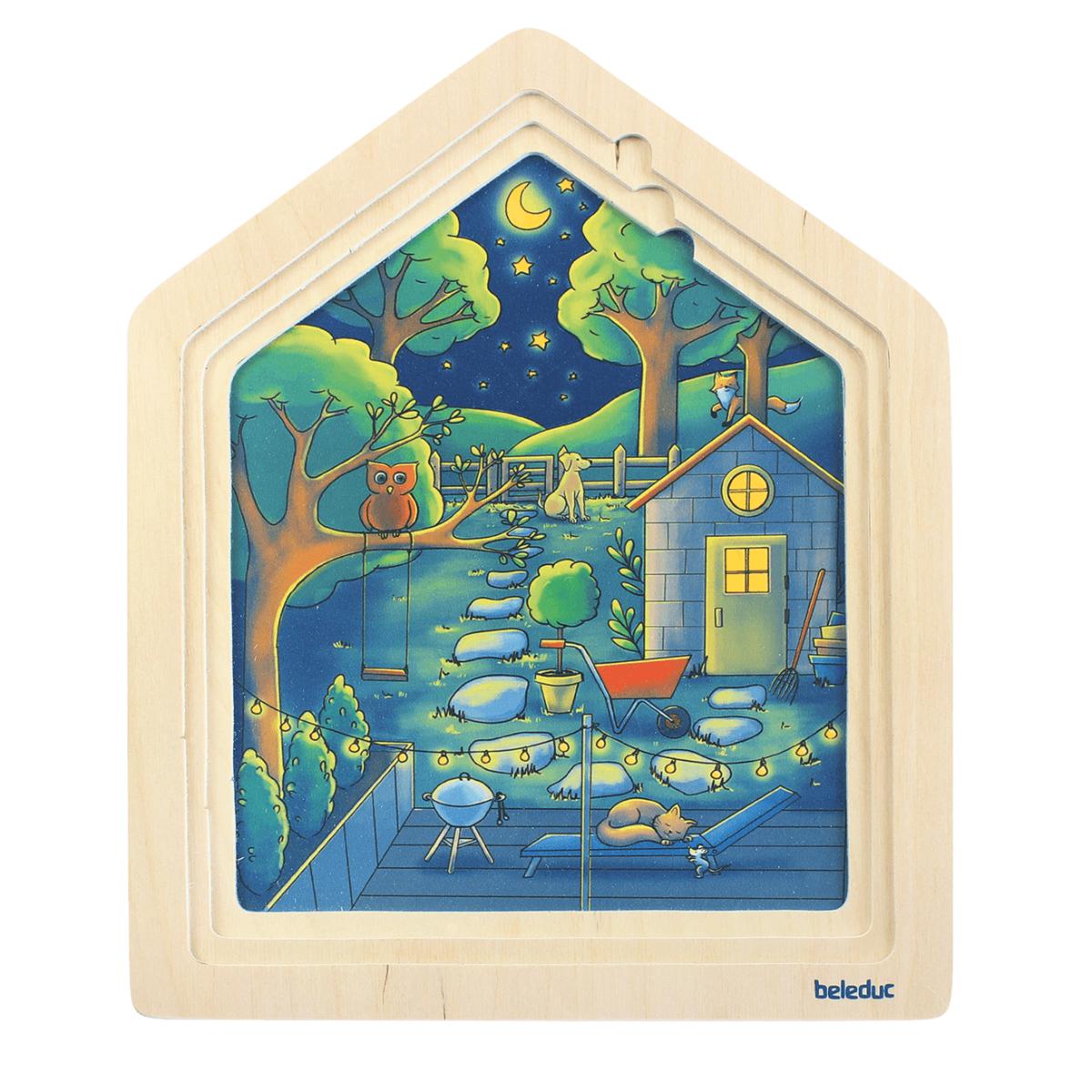 Puzzle multiniveaux Maison Beleduc